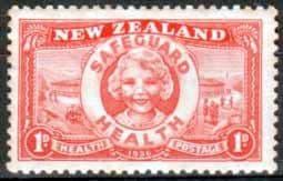 New Zealand Health 1936 Safeguard Fine Mint