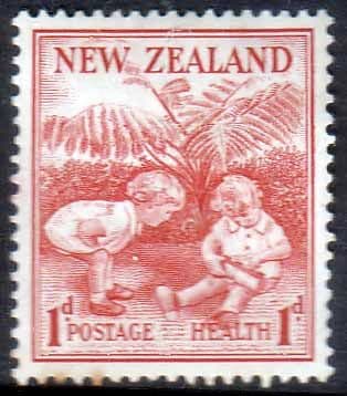 New Zealand Health 1938 Children Fine Mint