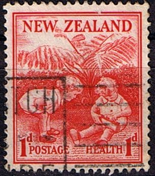 New Zealand Health 1938 Children Fine Used
