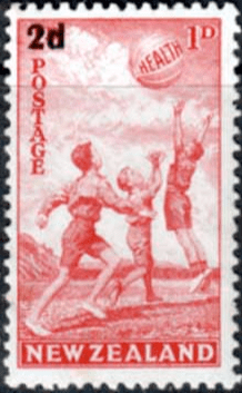 New Zealand Health 1939 Beachball SG 612 Fine Mint
