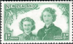 New Zealand Health 1944 Princesses SG 663 Fine Mint