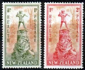 New Zealand Health 1945 Peter Pan Set Fine Mint