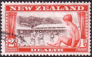 New Zealand Health 1948 Holiday Camp SG697 Fine Used