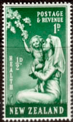 New Zealand Health 1949 Nurse SG 698 Fine Mint