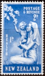 New Zealand Health 1949 Nurse SG 699 Fine Mint