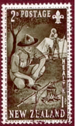 New Zealand Health 1953 Scouts and Guides SG 720 Fine Used