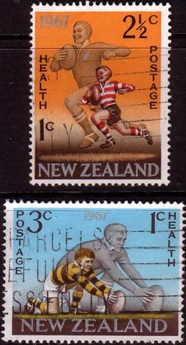 New Zealand Health 1967 Rugby Set Fine Used