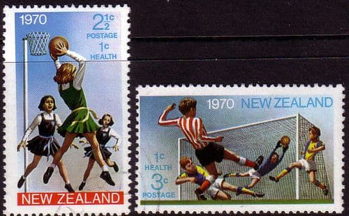 New Zealand Health 1970 Sport Set Fine Used