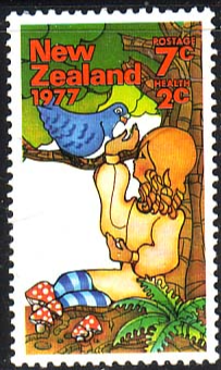 New Zealand Health 1977 Country Animals SG 1149 Fine Used