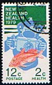 New Zealand Health 1979 Marine Life SG 1199 Fine Used