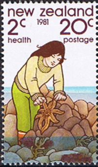 New Zealand Health 1981 Fishing SG 1249 Fine Mint