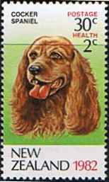 New Zealand Health 1982 Dogs SG 1272 Fine Mint