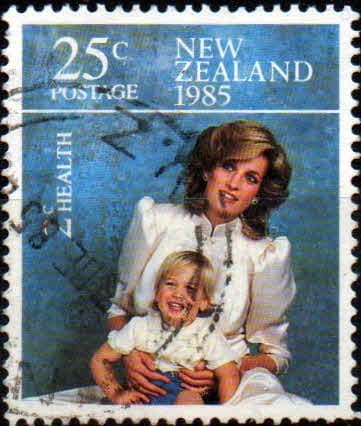 New Zealand Health 1985 Princess Diana SG 1372 Fine Used