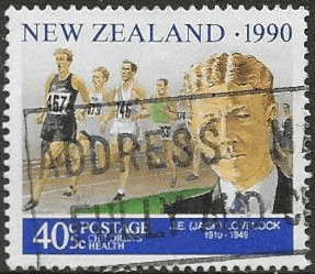 New Zealand Health 1990 Sportsmen Sg 1559 Fine Used