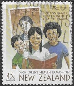 New Zealand Health 1994 75th Anniversary of Children's Health Camps SG 1815 Fine Used