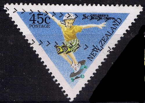 New Zealand Health 1995 Childrens Sports SG 1884 Fine Used