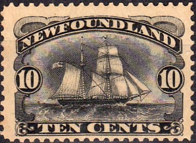 Newfoundland 1887 SG 54 Atlantic Brigantine Fine Mint