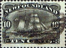 Newfoundland 1887 SG 54 Atlantic Brigantine Fine Used