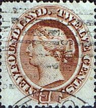 Newfoundland 1894 SG 61 Queen Victoria Good Used