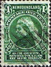 Newfoundland 1897 SG 66 Queen Victoria Fine Used