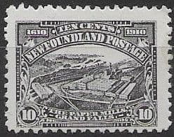 Newfoundland 1910 SG 103 Paper Mills Grand Falls Fine Mint