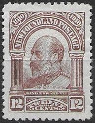 Newfoundland 1910 SG 104 King Edward VII Fine Mint