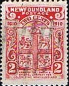Newfoundland 1910 SG 96 Arms of the Colony Fine Used