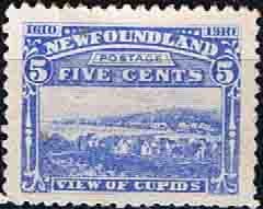 Newfoundland 1910 SG 99 Cupids Fine Mint