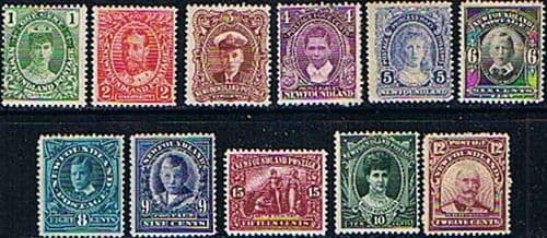 Newfoundland 1911 Coronation King George V Set Fine Mint