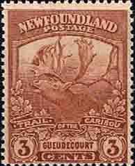 Newfoundland 1919 SG 132 Reindeer Fine Mint