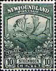 Newfoundland 1919 SG 137 Reindeer Fine Mint