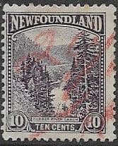 Newfoundland 1923 SG 157 Humber River Fine Used