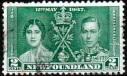 Newfoundland 1937 SG 254 King George VI Coronation Fine Used