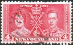Newfoundland 1937 SG 255 King George VI Coronation Fine Used
