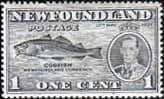 Newfoundland 1937 SG 257 King George VI Coronation Codfish Fine Mint