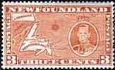 Newfoundland 1937 SG 258 King George VI Coronation Map Fine Mint