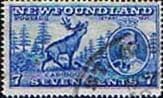 Newfoundland 1937 SG 259 King George VI Coronation Caribou Fine Used