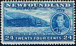 Newfoundland 1937 SG 265 King George VI Coronation Bell Island Fine Mint