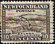 Newfoundland 1941 SG 283 Salmon Fine Used