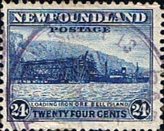 Newfoundland 1941 SG 287 Iron Ore Bell Island Fine Used