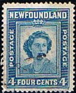 Newfoundland 1947 SG 293 Elizabeth 21st Birthday Fine Used