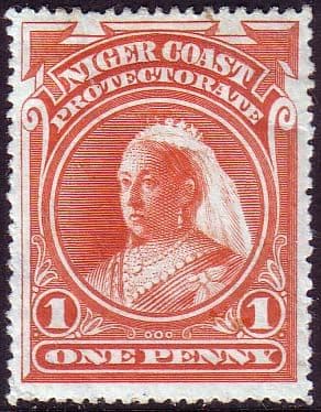 Niger Coast Protectorate 1894 Queen Victoria SG 52a Fine Mint