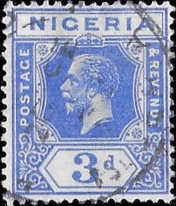 Nigeria 1912 King George V SG 23 Fine Used