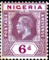 Nigeria 1912 King George V SG 25 Fine Mint