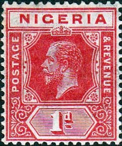 Nigeria 1914 King George V SG 2a Fine Mint