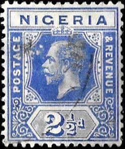 Nigeria 1914 King George V SG 4a Fine Used