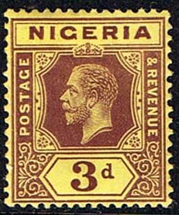 Nigeria 1914 King George V SG 5 Fine Mint