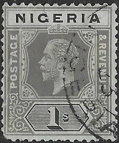Nigeria 1914 King George V SG 8 Fine Used