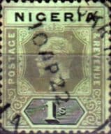 Nigeria 1914 King George V SG 8a Fine Used