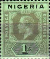 Nigeria 1914 King George V SG 8d Fine Mint